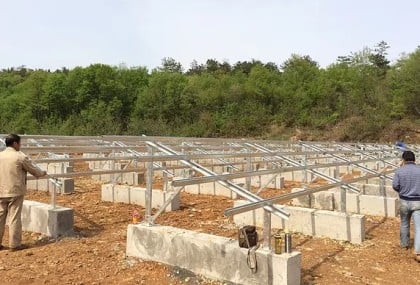 Ground Concrete Mounting